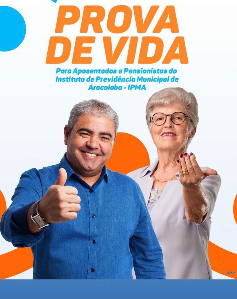 Instituto de Previdência Municipal de Aracoiaba realiza Prova de Vida para aposentados e pensionistas